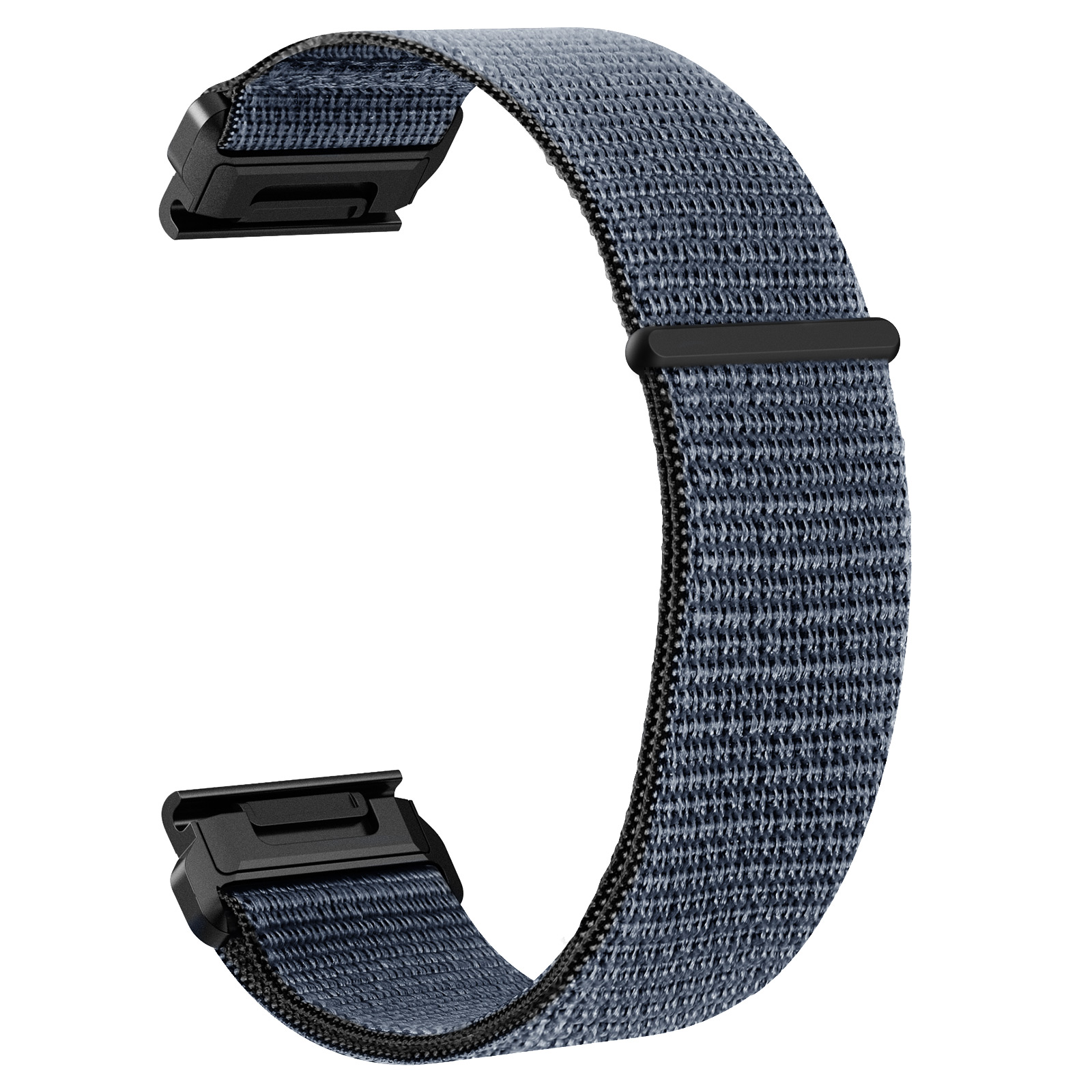 22 26mm Garmin Nylon Quick Release Strap For Fenix5 5XPlus 6 6XPro 7Pro 7XPro Easy Fit Watch Band Instinct1 2 Tactix7 Wristband: White Black / 22mm