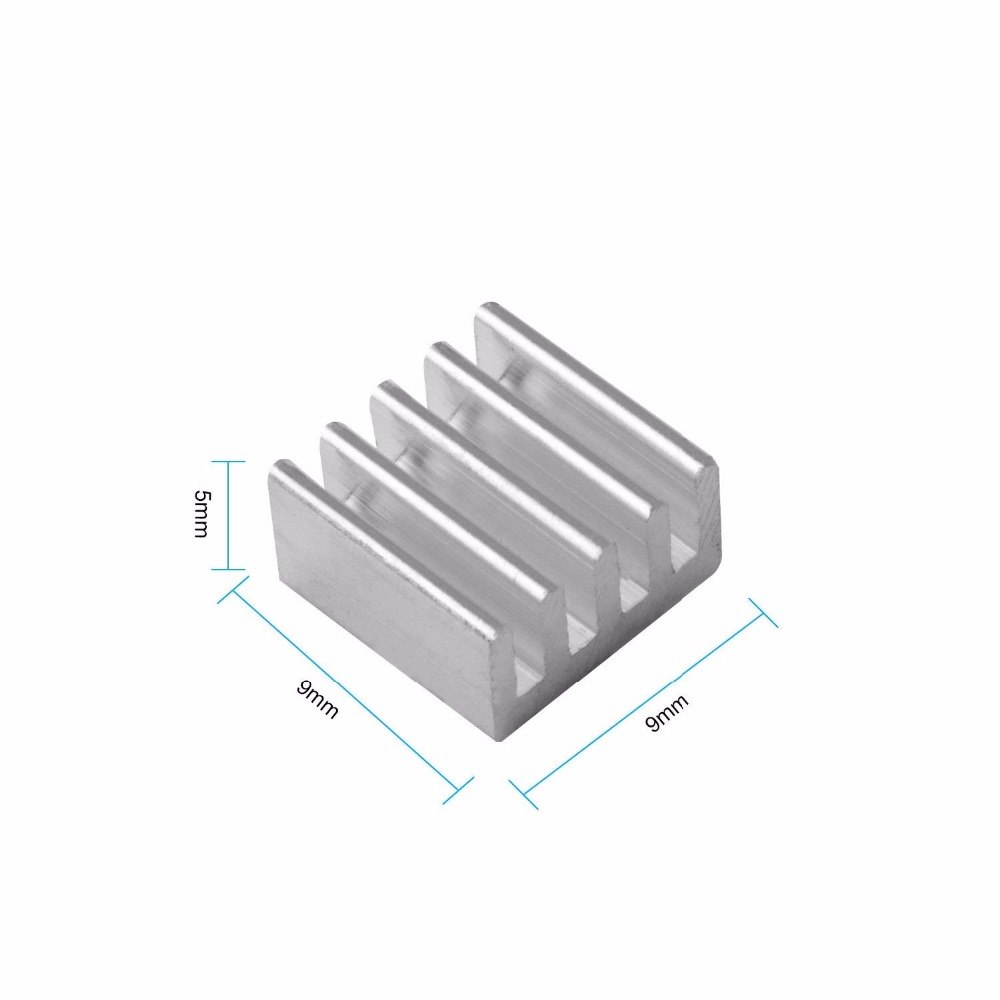 Voor Raspberry Pi 3 B + Borstelloze CPU Koelventilator DC 5V met 3 Pcs Aluminium Heatsinks voor Raspberry pi 3b, 2b, Pi Model