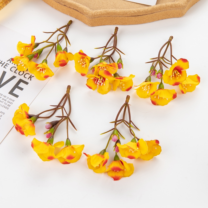 Künstliche Blumen Diy Festival Dekoration Kränze Heimat Zimmer Hochzeitsstrauß Diy Scrapbooking Brautaccessoires Ausverkauf Requisiten: S / Licht Grau