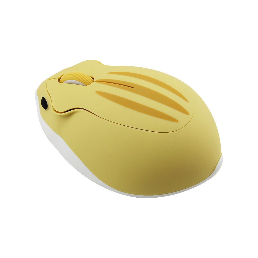 CHYI Cute Cartoon Hamster Shaped Wireless Optical Mouse Mini 1200 DPI USB Computer Mice Gaming Mouse For PC Laptop Desktop