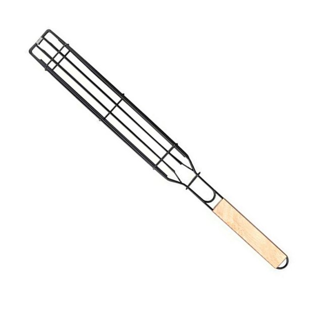 2 Stuk Barbecue Mand, Herbruikbare Barbecue Net, Draagbare, Draaibaar, Familie Barbecue Kebab Essentiële Mode Accessoire