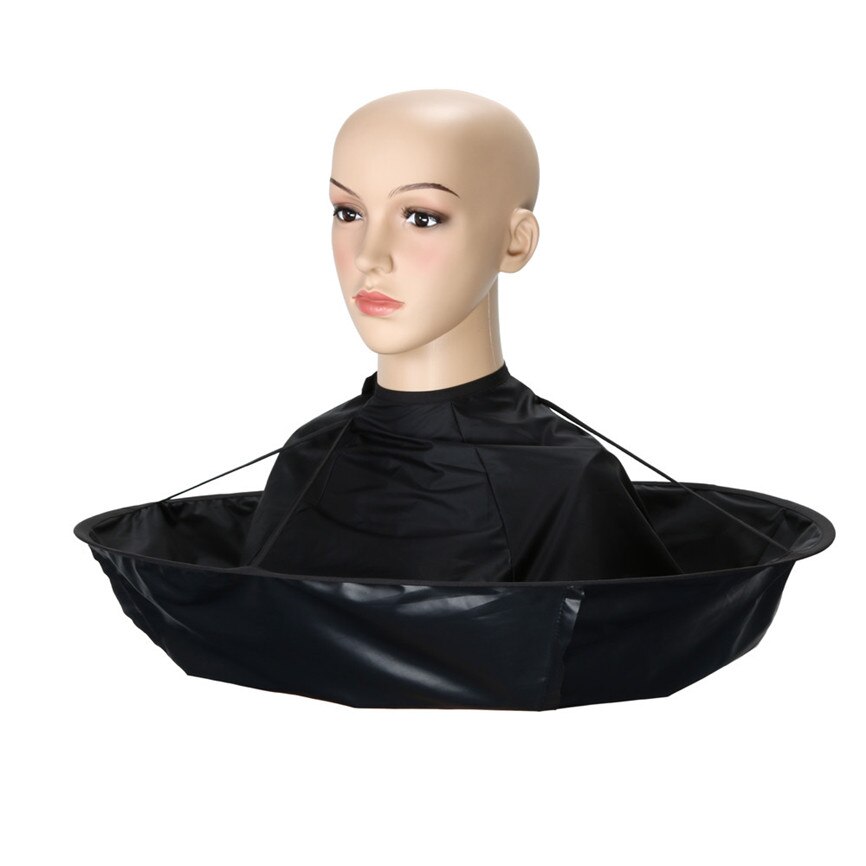 DIY capa de corte de pelo capa de paraguas salón barbería y estilistas de hogar uso para salón Barbero accesorio especial de pelo J #2