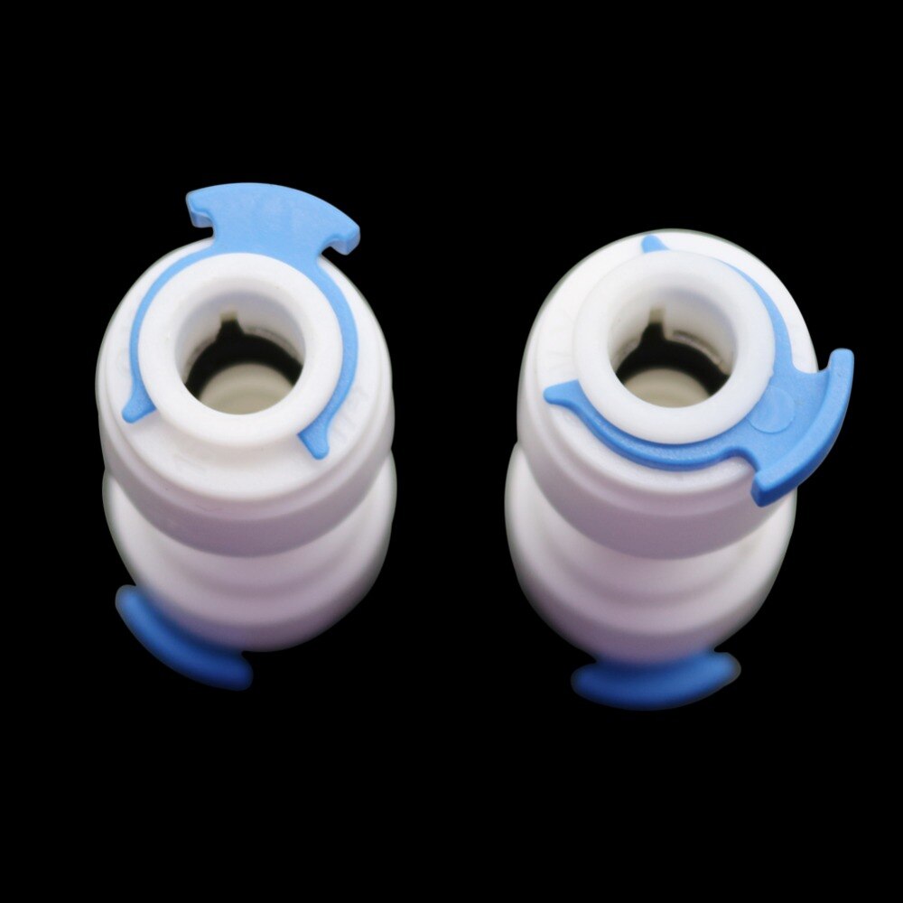 6mm slip lock snelkoppeling butt pneumatische buisverbinding accessoires 1/4 inch tuinwater rechte connector 50 stuks