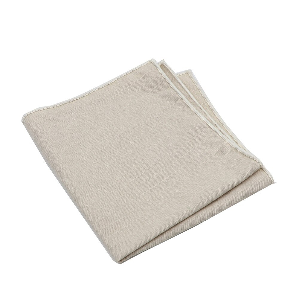Adult Cotton Handkerchiefs Solid Color Hanky for Men Business Casual Pockets Square Handkerchief 23cm Width Wedding Hankies: 7