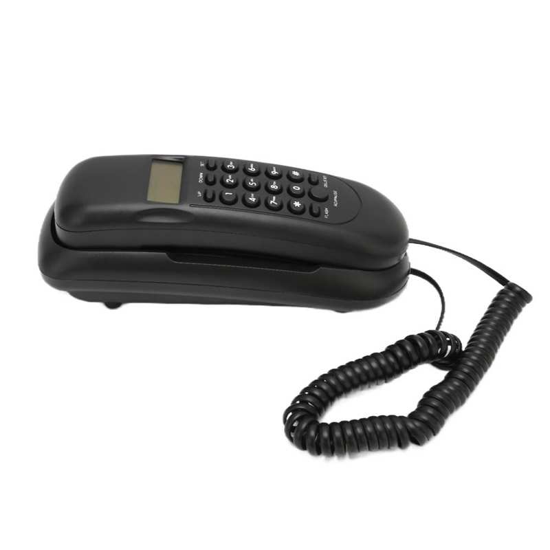 Home Landline Phone Wall Mounted Telephone Corded Fixed Phones with Caller ID Display for Home Office Business Hotel