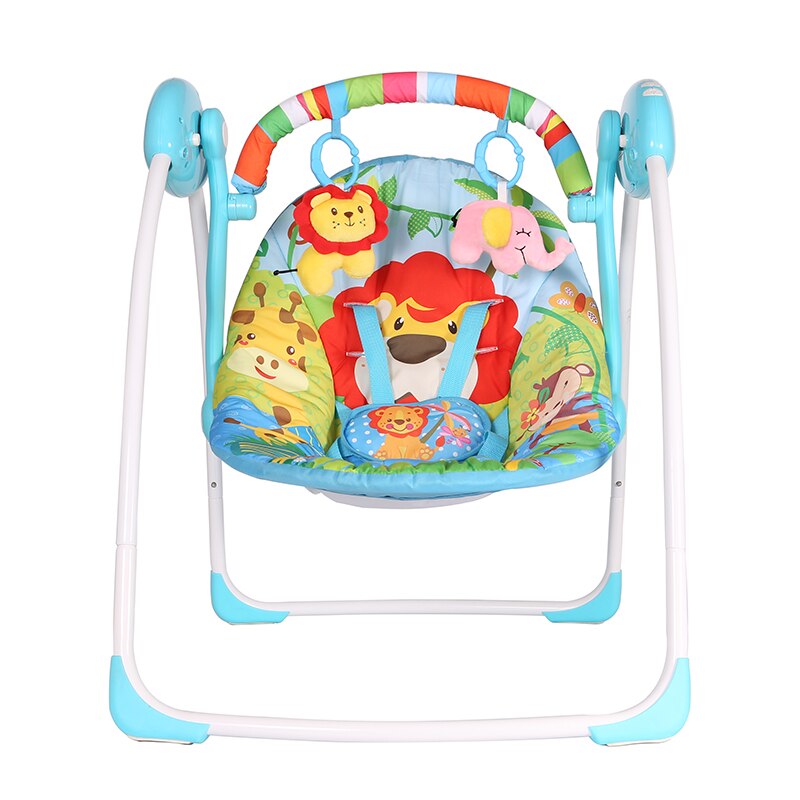 Multi-Functional Baby Electric Shake Chair Newborn Cradle Foldable Comfort Chair Lounger Music Soft Rocking Chair Baby Swing