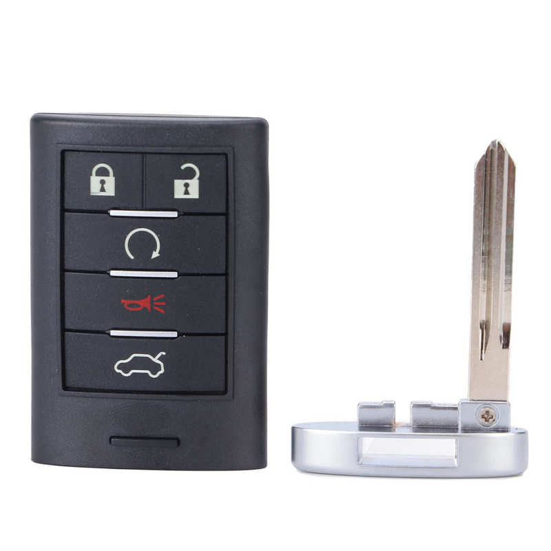 Smart Key Remote Key 5‑Button Replacement for CTS for Auto Parts