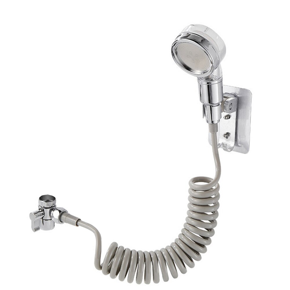 Portable Handheld Splash Shower Tub Sink Faucet Attachment Washing Sprinkler Head Kit Pet Shower Spray Hose Bath Head Tap: style 1