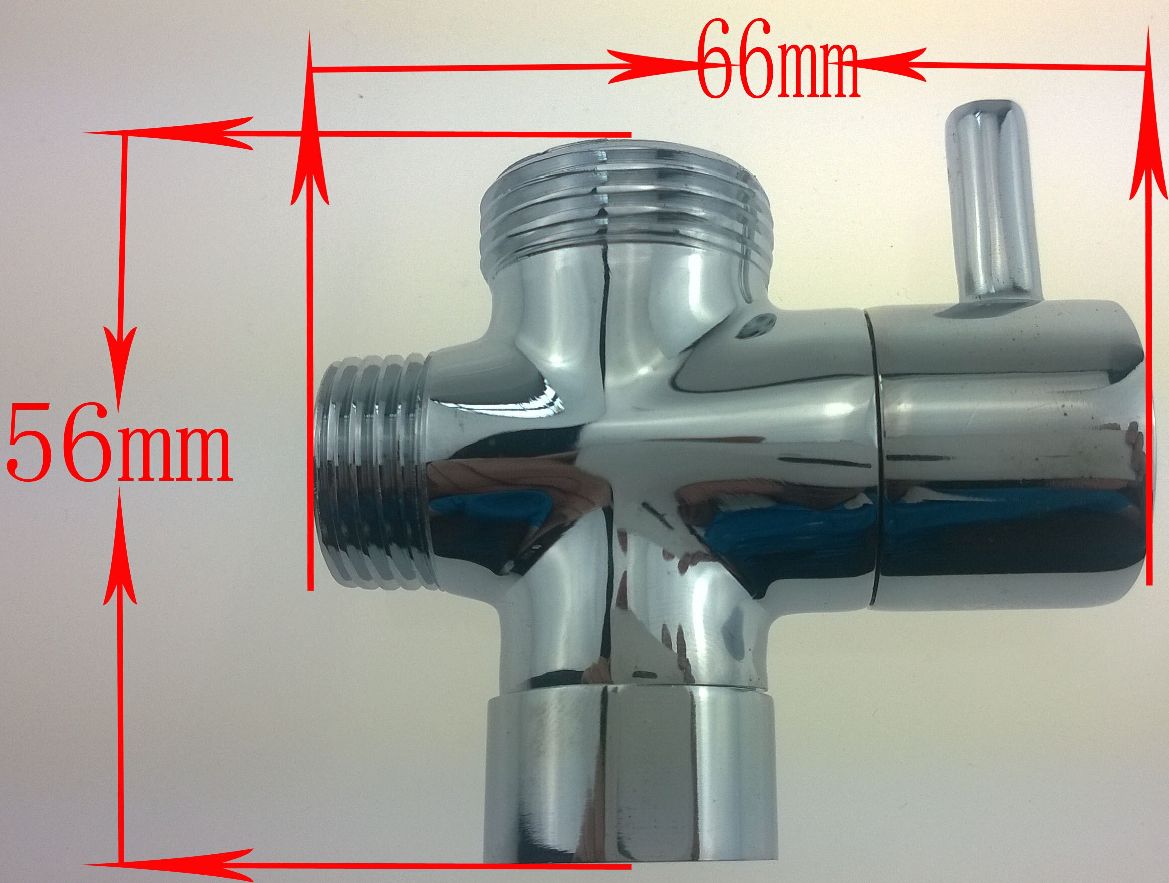 Jalostettu kupari tukeva ei ruostu kylpyhuonehana tarvikkeet jakoputki suihku vedenerotin osaventtiilin kytkinventtiili