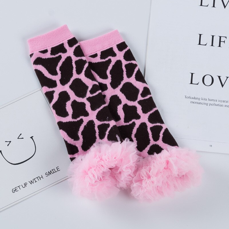 Cute Baby Girl Leg Warmers Legwarmers Birthday Party Cute Socks Kinderkleding Meisjes Legging Infanil Flower Ruffle Leg Warmer: WA158