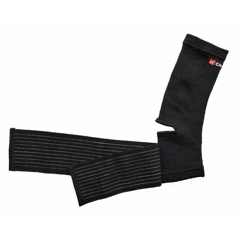 CAMEWIN 2 pièces Support de Cheville Réglable Haute Bande Élastique Tricot Cheville Protecteur Sport Respirant Brace Cheville