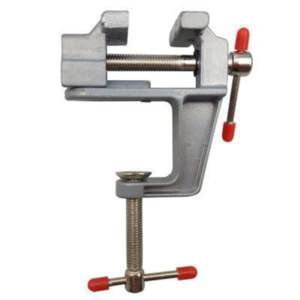 3.5" Aluminum Miniature Small Clamp Table Bench Vise Tool Vice Small table clip Micro Clip Parallel Table Flat Vise