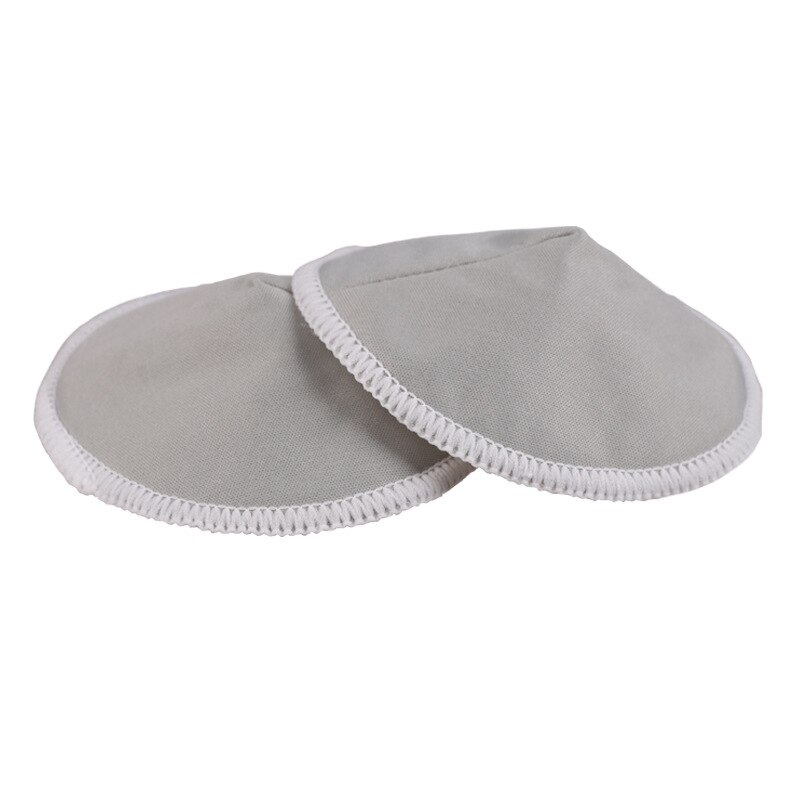 12 stücke Mehrweg Bambus Brust Pads Feste Wasserdichte PUL Mikrofaser 3 Schichten Trocken Bleiben Waschbar Stillen Pflege Pads 12cm