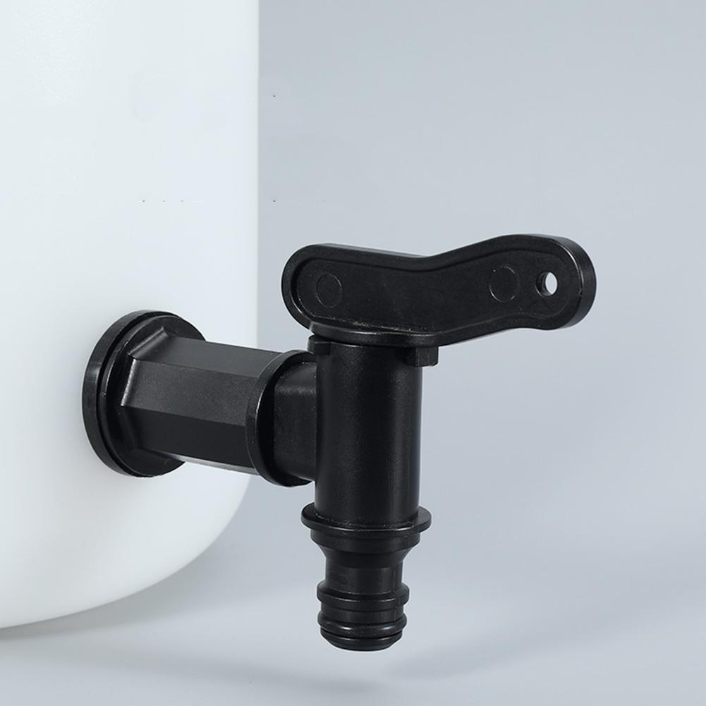 Water Butt Tap Adapter Home Garden Faucet Adapter Durable Plastic Faucet Garden Water Barrel Water Tank Spout Valve