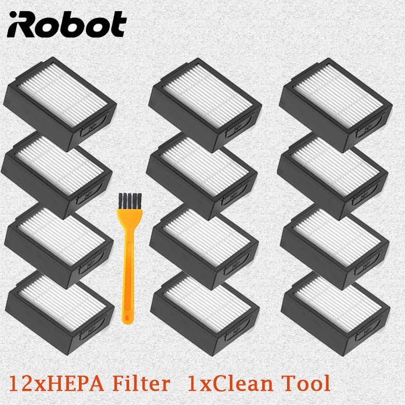 Hepa Filter & side brush kit voor iRobot Roomba i7 E5 E6 IK Serie E Serie Vervangende Filters stofzuiger onderdelen Side Borstel