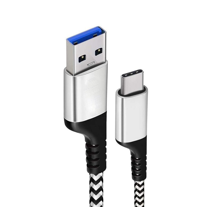 USB 3.0 Type C Cable Fast Charging 3A Braided USB C Cables Cord 5Gbps Date Transfer for Samsung Note9 10 S10 20 for Xiaomi Redmi