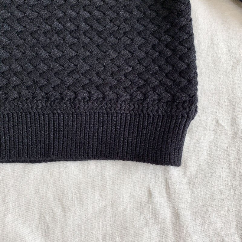 1-6 år efterår vinter baby børn drenge langærmet striktrøje baby børn drenge pullover sweatere børnetøj