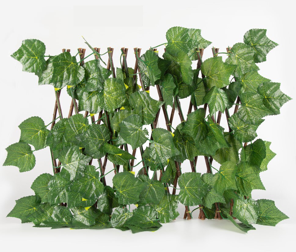 40 cm Artificial Plant Fence Eco-Friendly Indoor Garden Greenery Wall UV Protected Privacy Screen Outdoor Garden Fence Backyard: CB144-B pu
