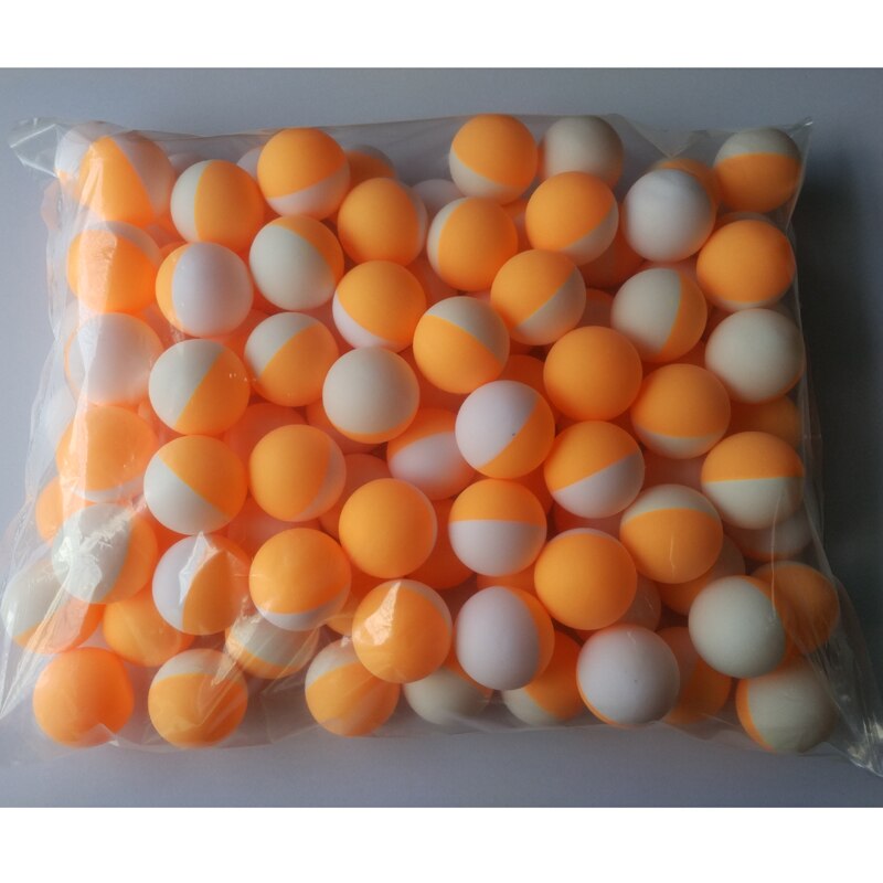 100 Stck/Pack 3 Sterne Tischtennis Ball Doppel Farbe Tennis Bälle 40 + Neue Material Trainning Klingeln Pong bälle Willkommen