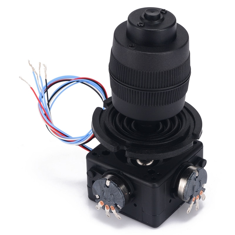 Elektronische 4-Axis Joystick Potentiometer Knop Voor JH-D400B-M4 10K 4D Controller Met Draad Voor Industriële