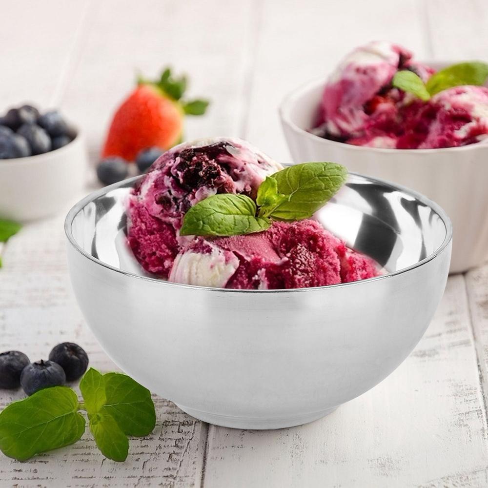 Stainless Steel Mixing Bowls Non Slip Nesting Whisking Bowls Set Mixing Bowls For Salad Cooking Baking