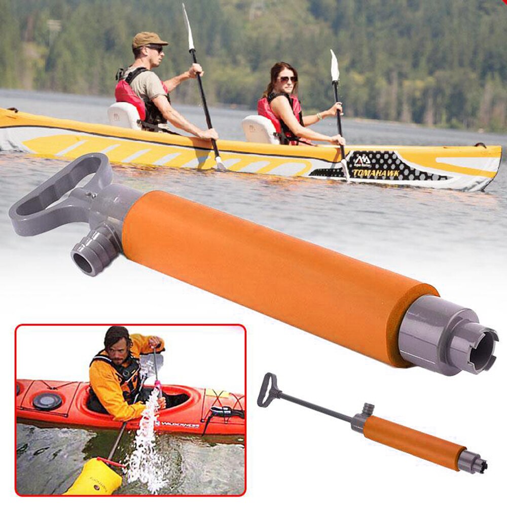 Kayak Hand Pump Floating Hand Bilge Pump For Kayak Rescue Canoe Accessories Water sport Boat Tool Accessory 46cm