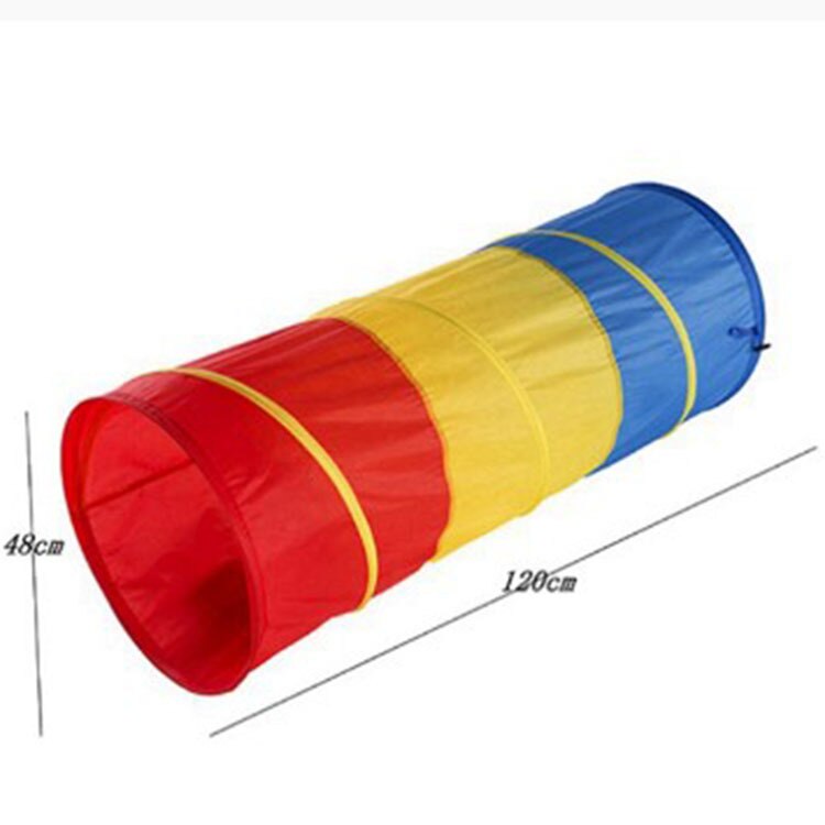 Attualmente Disponibile Produttori Dei Bambini Arcobaleno strisciare tunnel Casa Coperta per Bambini tutto'aperto Divertimento Comodo Pieghevole Tenda