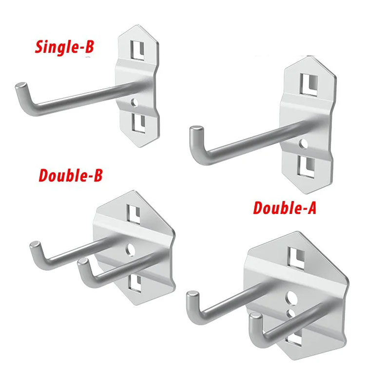 38mm pitch 10x10cm Square hole tool hanging board pegboard hook display rack accessories