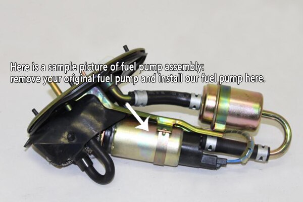 Intank efi oem brandstofpomp voor harley-davidson sportster  xr1200 harley-davidson sportster 883 custom #h