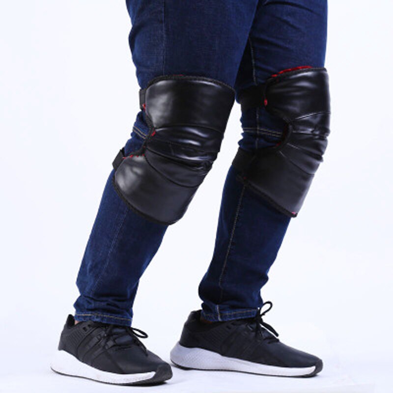 Protecteur de genou pour adulte, , anti-froid, moto, pour cyclisme en plein air, en hiver
