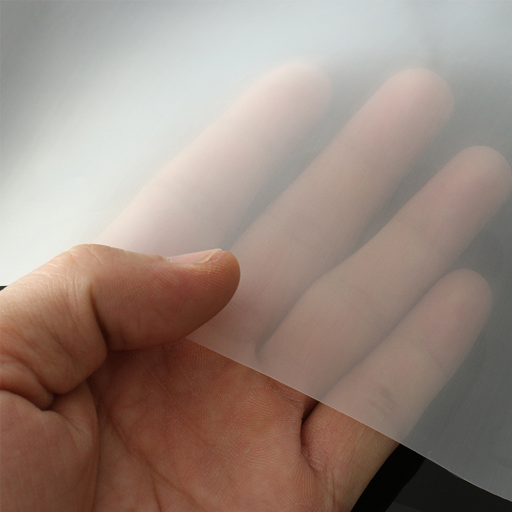 Silk Screen Printing Mesh Fabric, branco, frete grátis, 1 jarda, 50 "Width