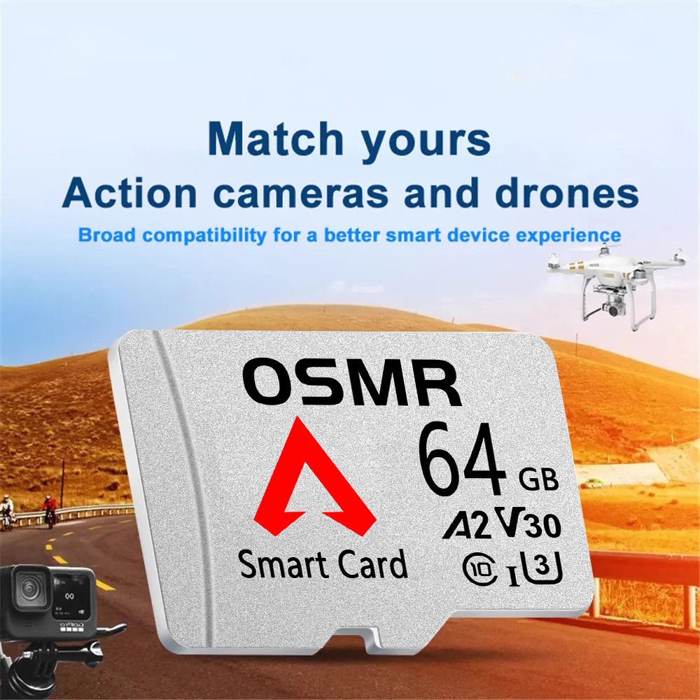 Karta pamięci TF 32/64/128/256GB Przenośna karta pamięci Micro TF do smartfonów Android, tabletów, aparatów fotograficznych i rejestratorów jazdy ﻿