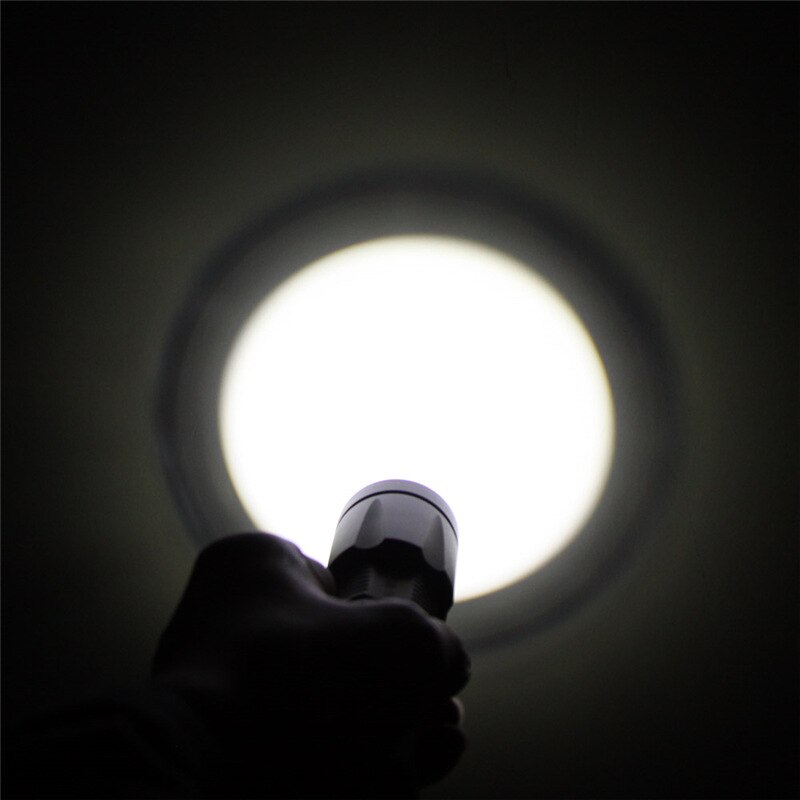 Mini LED Torch Light Flashlight Super Small Pocket Clip Waterproof Torch Battery Powered Ultra Bright Carry Outdoor Gear FIF66