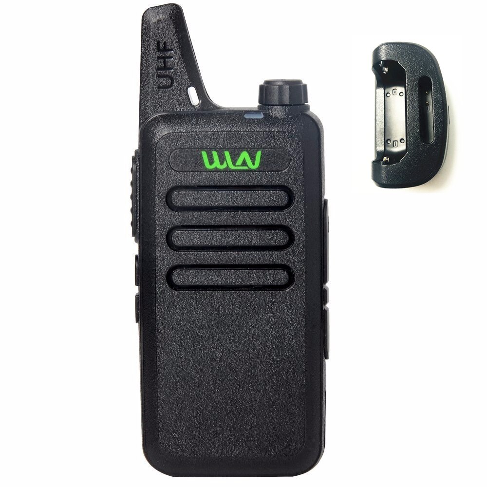 WLN-MINI transceptor de mano KD-C1 KDC1 UHF, Radio bidireccional, comunicador, estación de radio HF, cb, mi-ni, Walkie Talkie, WLN, KD, C1: Black Add Charger