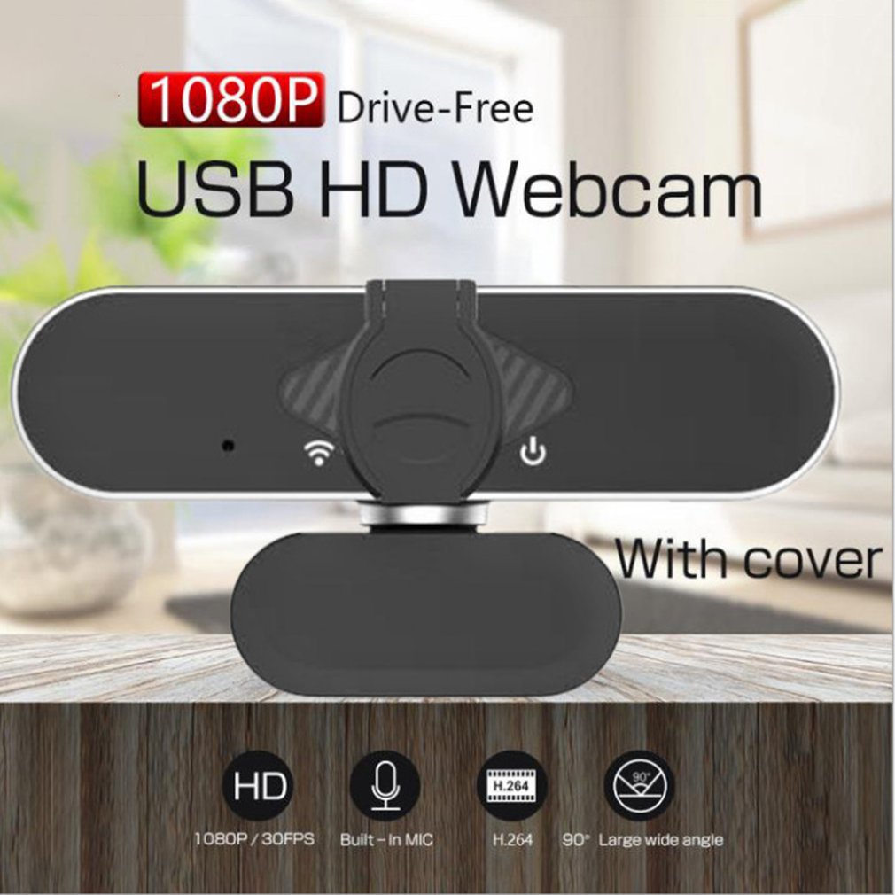 Computer Camera Network High Definition With Microphone USB Drive-free Plug And Play Video Call Camera