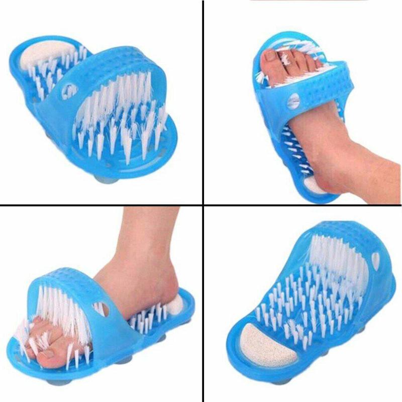 Limpiador de pies para ducha, herramienta Exfoliante para Spa, baño, cepillos para pies, elimina la piel muerta, 1 unidad