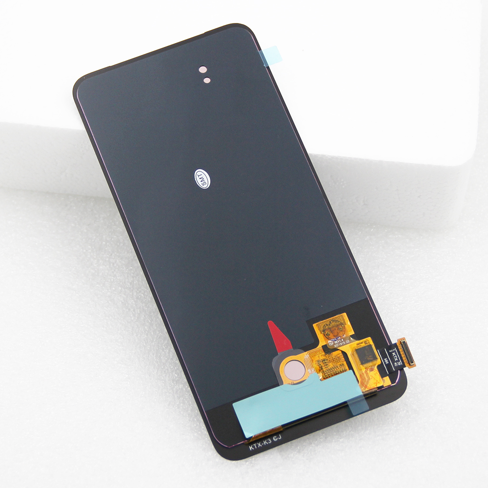 Reno2 F CPH1989 Anzeige, für Oppo Reno2 Z PCKM70 PCKT00 LCD-Anzeige, digitaler Touchscreen mit Rahmenbaugruppe, Ersatz