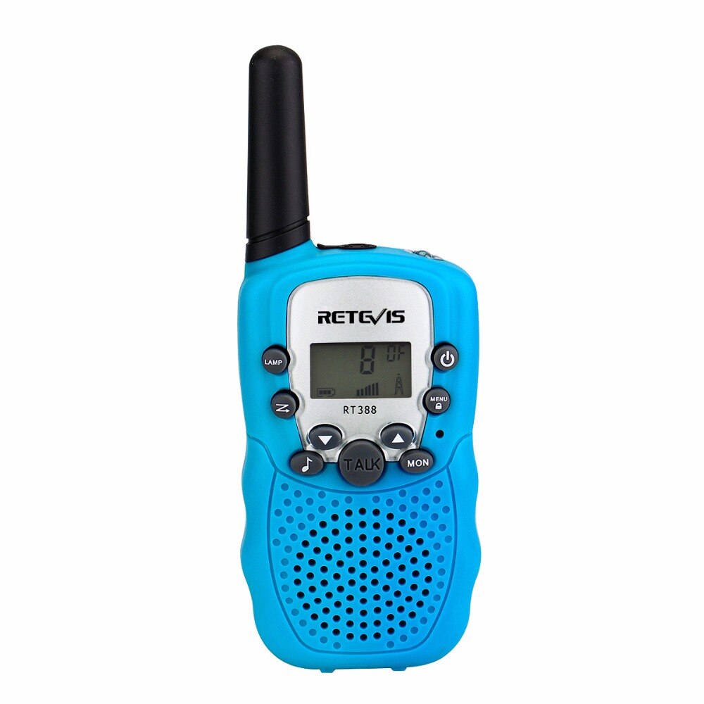 1 pc Retevis RT388 Mini Walkie Talkie Kids Radio 0.5W 8/22CH VOX Flashlight Handy Transceiver Children Toy Radio J7027