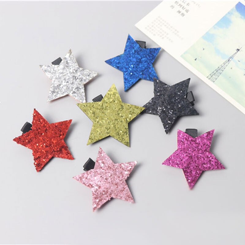 Leuke Baby Meisjes Prinses Stijl Haarspelden Shining Star Hair Clips Hoofdtooi Haarspelden Haar pin Zijkant Clip Kids Hair Accessoires