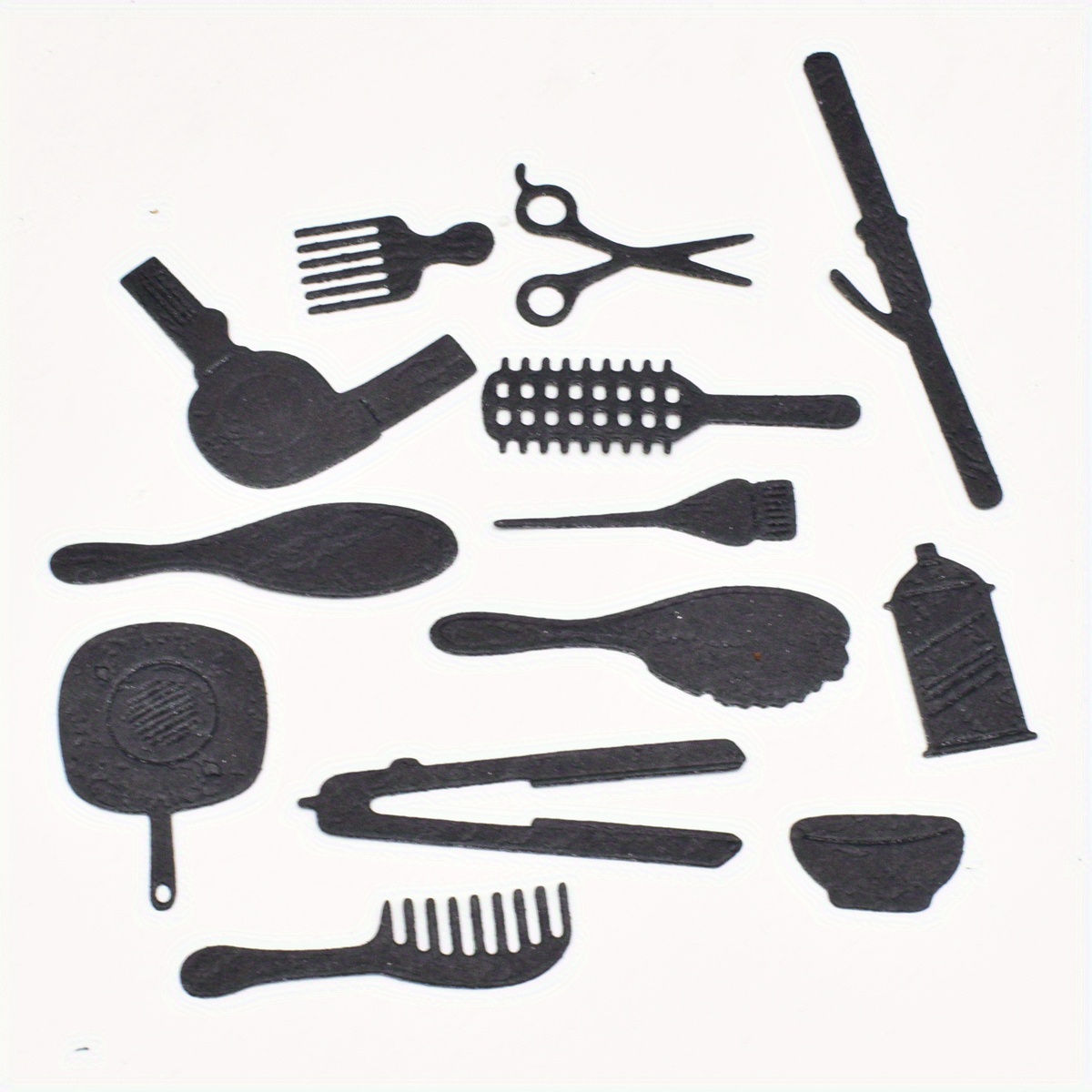 1 st Kapper Gereedschap Set Föhn Kam Metalen Snijmatrijs voor DIY Scrapbooking Album Verjaardagskaart Maken Papier Ambachten