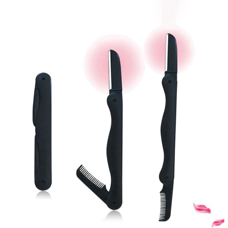 Trimmer wenkbrauwen scheerapparaat make-up gezichtsverzorging ontharing vrouwen wenkbrauw scheermes gezichtshaar verwijderaar wenkbrauw