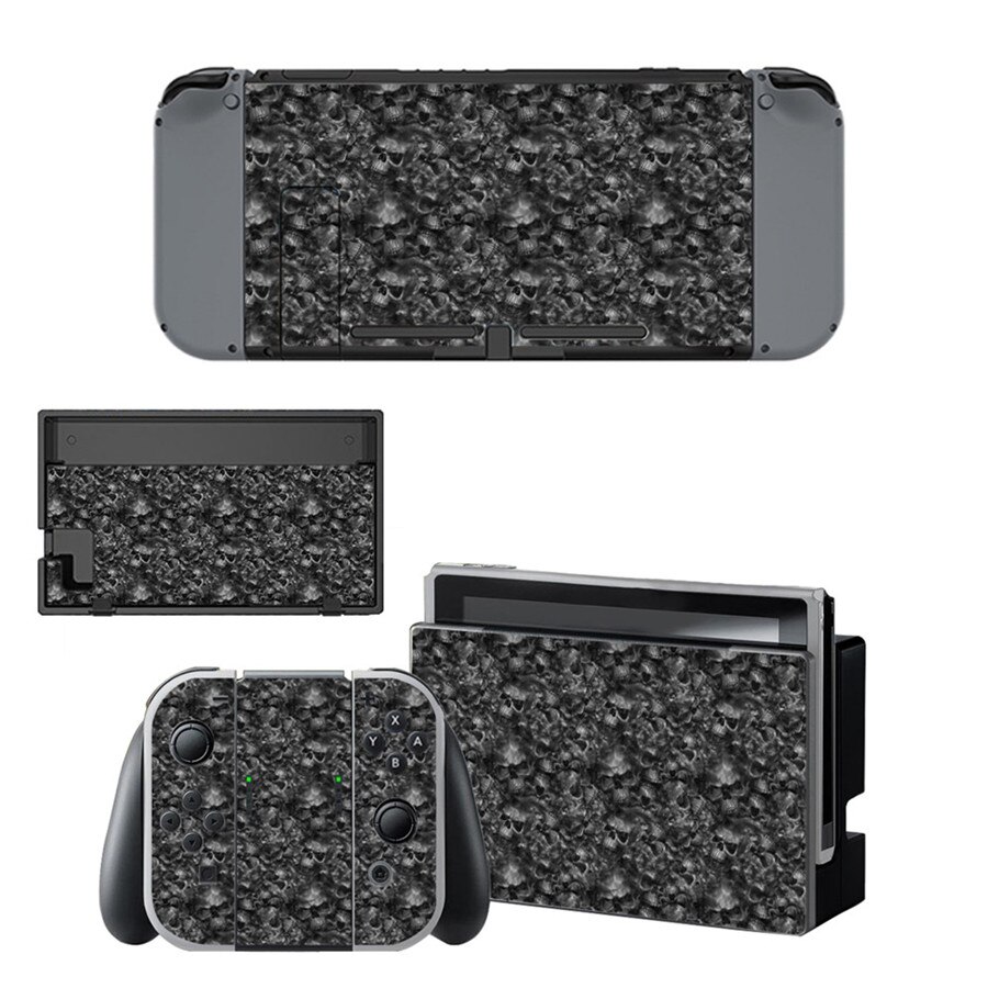 15 stili Cool Skull Style Decalcomania Del Vinile Autoadesivo Della Pelle Per Nintend Interruttore NS NX Console & Joy-con Gioco accessori: Style 6