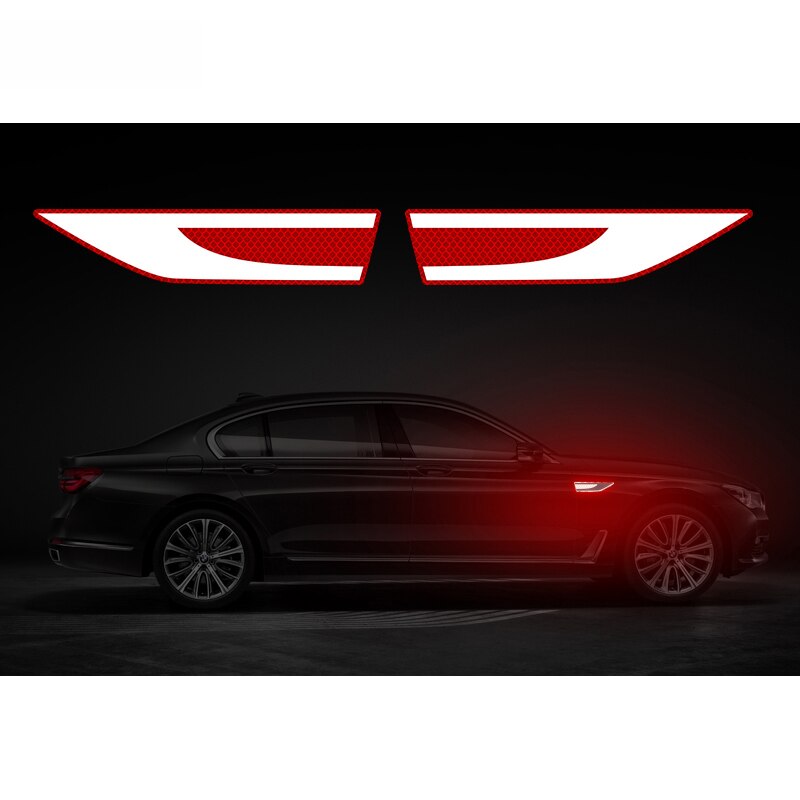 For car motorcycle reflective tape reflector reflective tape reflective warning signs at night Waist line blade reflective tape