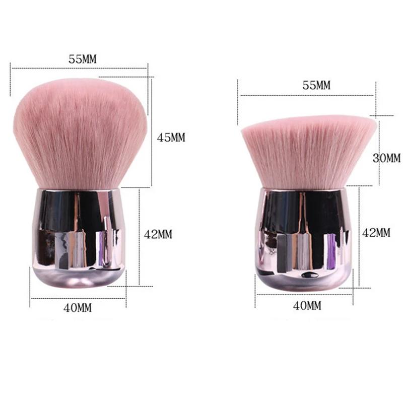 1 Stück Profis NäGel Kunst Pilz Pinsel runde Farbe Gel Staub reinigung machen-hoch Pinsel Manikübetreffend Zubehör Ausrügestochen Werkzeuge