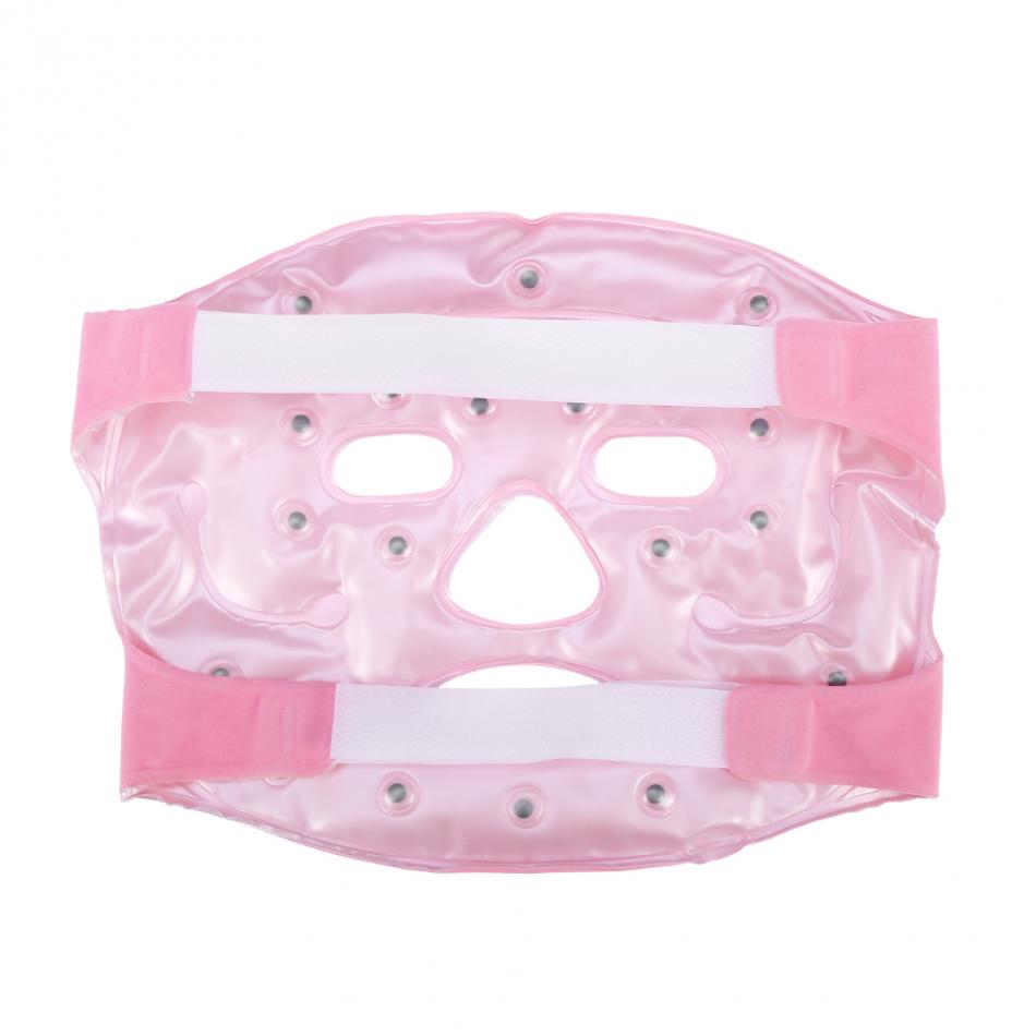 Masque visage-lifting Massage Tourmaline chaleur thérapie froide Gel magnétite visage minceur aimant peau réparation Gel masque outils de beauté