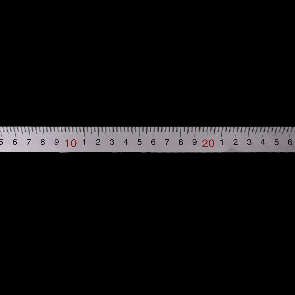 1 stk 90 graders vinkel metrisk gjæringslinjal rustfritt stål linjal presisjonsmåling håndverktøy undervisningsrekvisita 1.2 mm