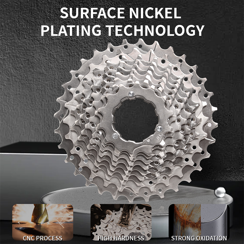BUCKLOS-Cassette para bicicleta de montaña, volante de inercia para bicicleta de carretera, 8/9/10/11/12 velocidades, estructura HG para piezas de bicicleta Shimano de 11 velocidades