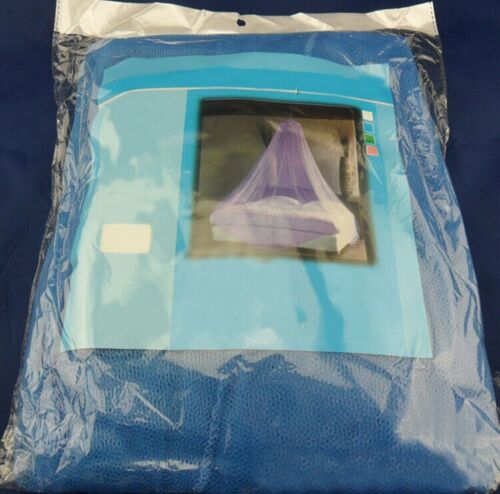 Biancheria da letto per bambini culla reticolato principessa zanzariera per bambini letto a baldacchino copriletto tenda biancheria da letto tenda a cupola elegante baldacchino di pizzo: Blu