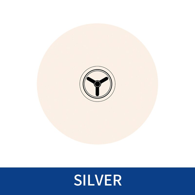 Air Force One-Perfume colgante para coche, ambientador de aroma, aceite de aromaterapia para accesorios de Interior de coche para MINI Cooper: Plata