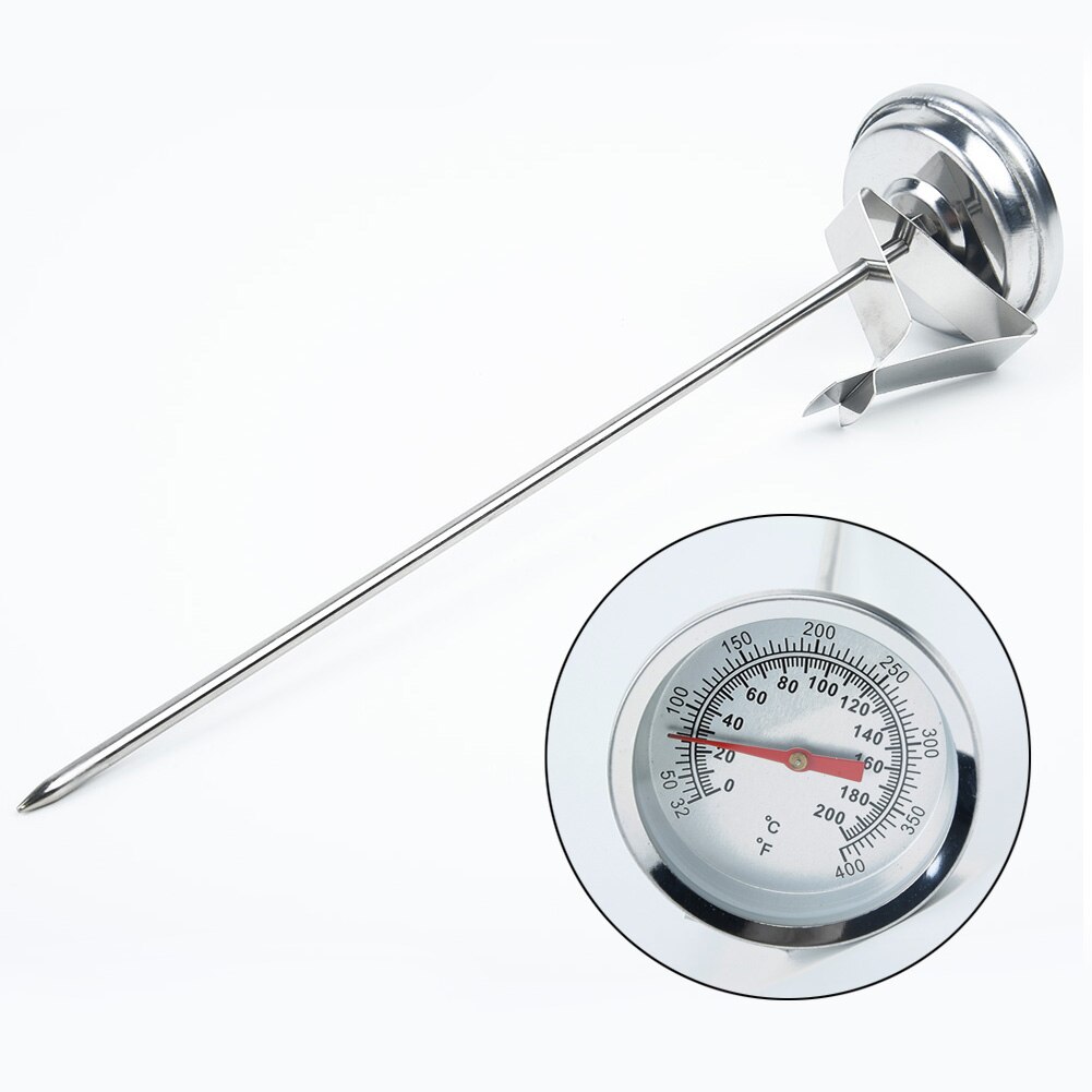 200 °C Oven Grill Thermometer Rvs Koken Bbq Probe Voedsel Vlees Gauge #